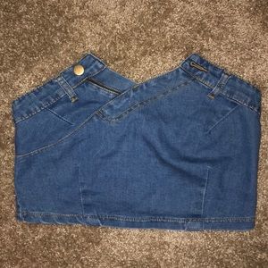 Superdown Juliette crop top